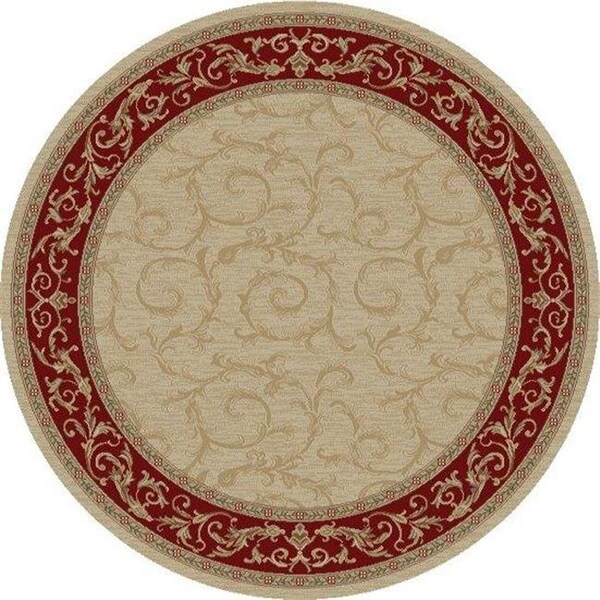 Concord Global Trading Concord Global 43925 5 ft. 3 in. x 7 ft. 7 in. Jewel Veronica - Ivory 43925 - main